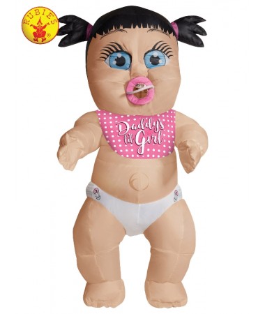 Inflatable Daddy's Lil Girl Baby ADULT BUY